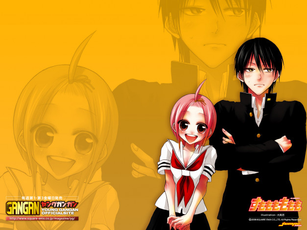 Обои картинки фото аниме, sumomomo, momomo