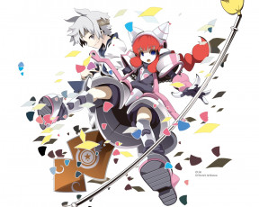 Картинка аниме weapon blood technology