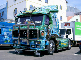 Картинка автомобили mercedes trucks