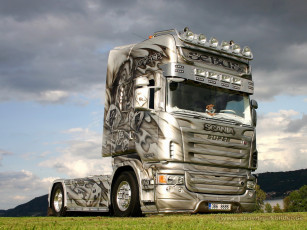 Картинка автомобили scania