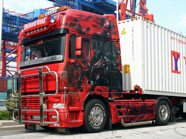 Обои картинки фото автомобили, daf