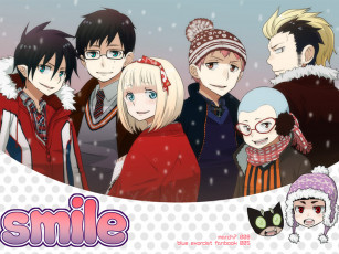 Картинка аниме ao no exorcist