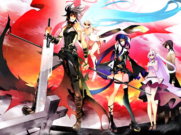 Обои картинки фото immortal, regis, аниме