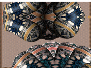 Картинка 3д графика fractal фракталы узор