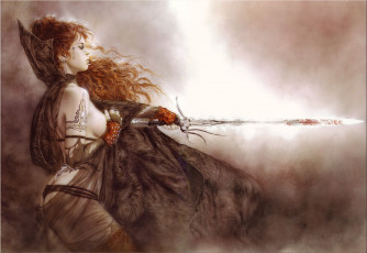 Картинка luis royo фэнтези девушка