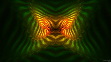 Картинка 3д графика fractal фракталы фрактал узор цвета фон