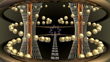 Картинка 3д графика fractal фракталы узор цвета фон