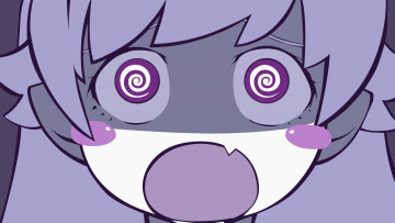 Картинка oshino shinobu аниме bakemonogatari nisemonogatari девушка клыки