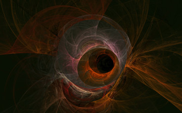 Картинка 3д графика fractal фракталы фон рисунок линии