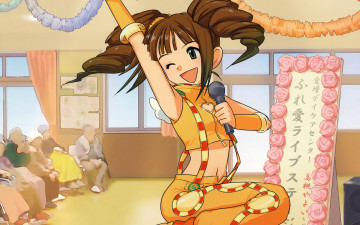 Картинка аниме idolm@ster idolмаster