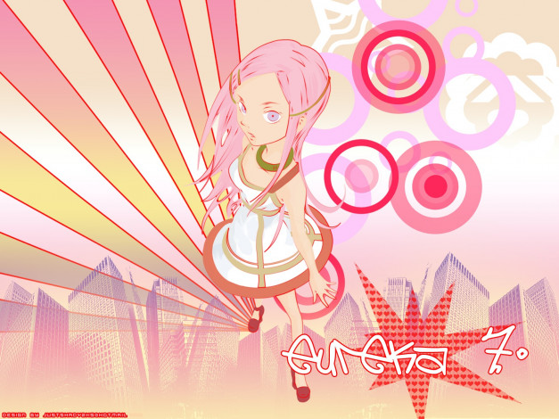 Обои картинки фото аниме, eureka, seven