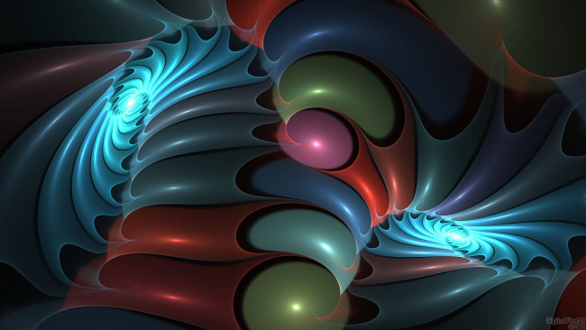 Обои картинки фото 3д, графика, fractal, фракталы, фон, цвета, узор