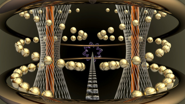 Обои картинки фото 3д, графика, fractal, фракталы, узор, цвета, фон