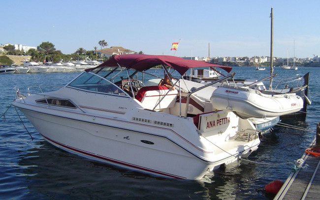 Обои картинки фото корабли, катера, причал