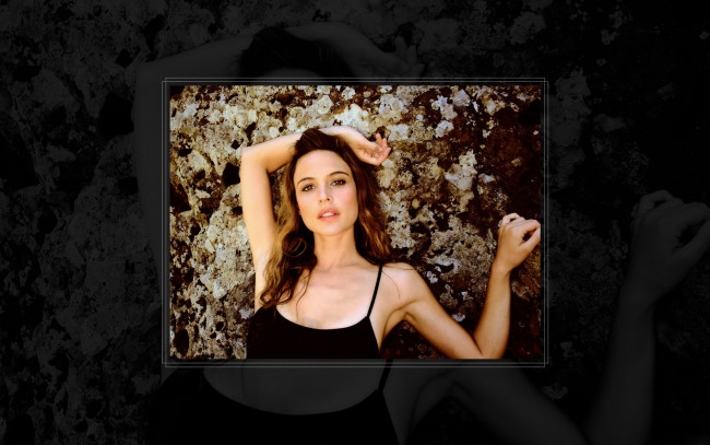 Обои картинки фото Josie Maran, девушки, , , декольте