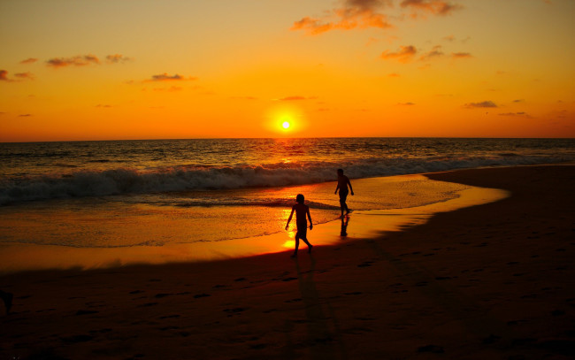 Обои картинки фото природа, восходы, закаты, пейзаж, вид, красиво, супер