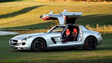 Картинка mercedes sls автомобили benz daimler ag германия