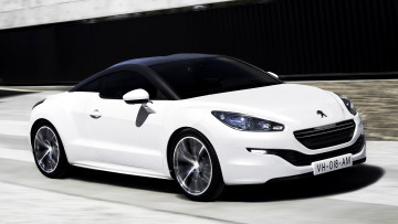 Картинка peugeot rcz автомобили франция psa citroen
