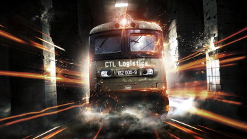 Картинка техника метро скорость свет поезд