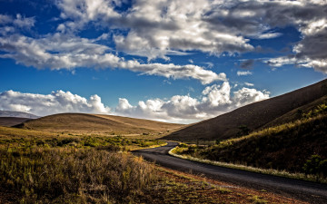 Картинка природа дороги дорога небо пейзаж