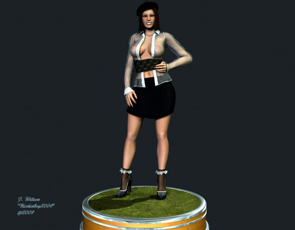 Обои картинки фото 3д, графика, people, люди, девушка