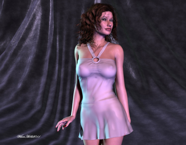 Обои картинки фото 3д, графика, people, люди, девушка