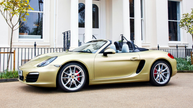 Обои картинки фото porsche, boxster, автомобили, спортивные, элитные, германия