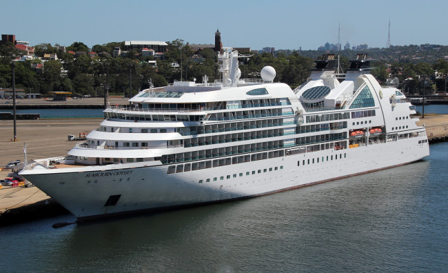 Обои картинки фото корабли, лайнеры, большой, круиз