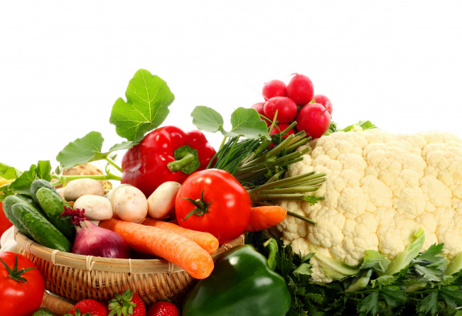 Обои картинки фото еда, фрукты, овощи, вместе