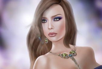 Картинка 3д+графика portraits+ портрет лицо