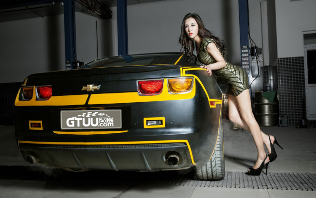 Обои картинки фото автомобили, авто с девушками, азиатка, девушка, автомобиль