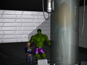 Картинка 3д+графика фантазия+ fantasy взгляд девушка мужчина фон