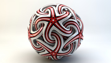 Картинка 3д+графика абстракция+ abstract узор линии шар