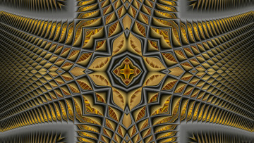 Картинка 3д+графика фракталы+ fractal фон узор цвета