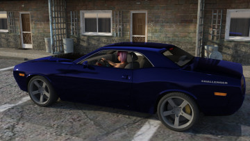 обоя автомобили, 3d car&girl, девушки, взгляд, фон, автомобиль