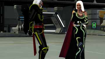 Картинка видео+игры dark+heresy киборг девушка фон взгляд