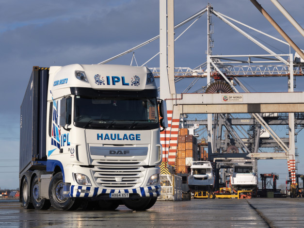 Обои картинки фото автомобили, daf, ftg, 6x2, xf, 460, uk-spec, cab, space, super