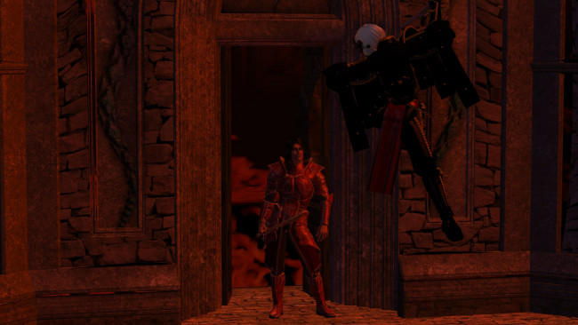 Обои картинки фото видео игры, dark heresy, фон, оружие, киборг, взгляд, мужчина