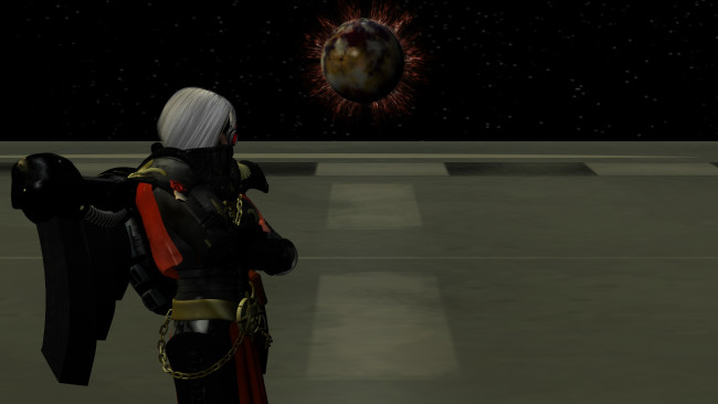 Обои картинки фото видео игры, dark heresy, планета, фон, взгляд, киборг