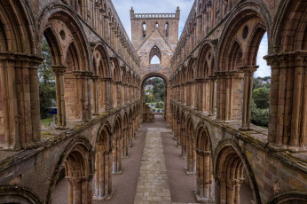 Картинка jedburgh+abbey города -+католические+соборы +костелы +аббатства аббатство