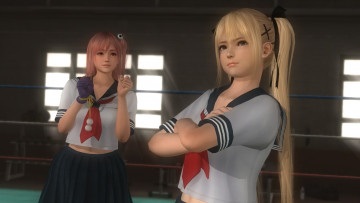 обоя 3д графика, аниме , anime, фон, взгляд, девушки