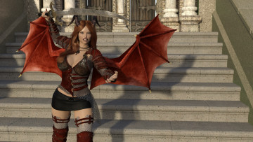 Картинка 3д+графика существа+ creatures демон