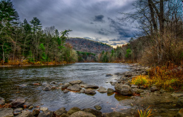 Картинка природа реки озера река лес