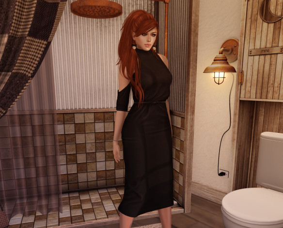 Обои картинки фото 3д графика, люди , people, девушка, взгляд, фон, рыжая, интерьер