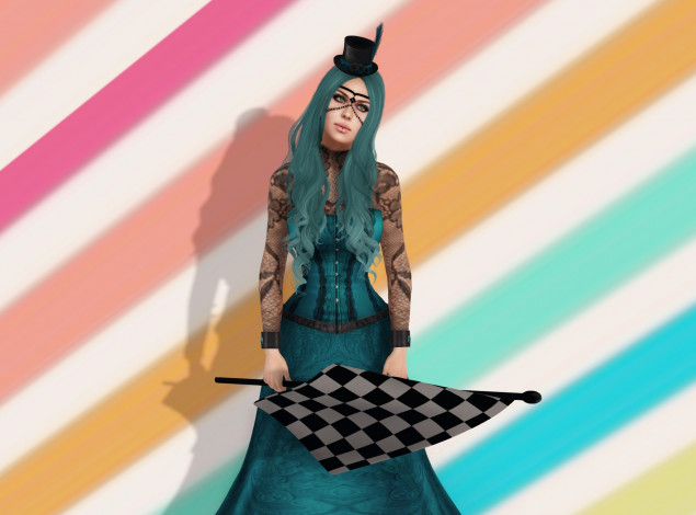 Обои картинки фото 3д графика, люди , people, девушка, взгляд, фон