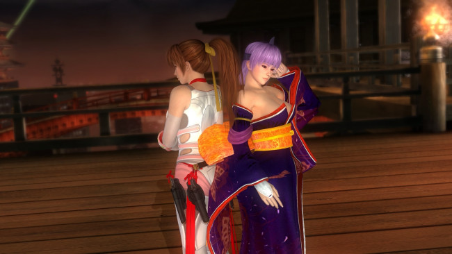 Обои картинки фото 3д графика, аниме , anime, поза, девушки, взгляд, фон