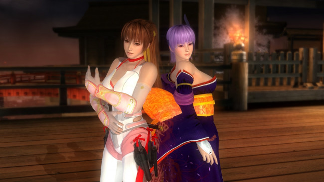 Обои картинки фото 3д графика, аниме , anime, взгляд, поза, фон, девушки