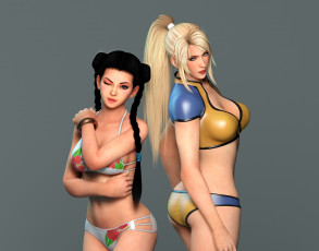 Картинка 3д+графика люди+ people девушки взгляд фон