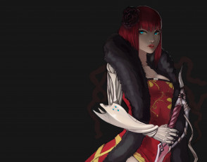 Картинка аниме оружие +техника +технологии девушка