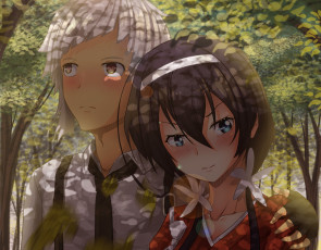 Картинка аниме bungou+stray+dogs пара